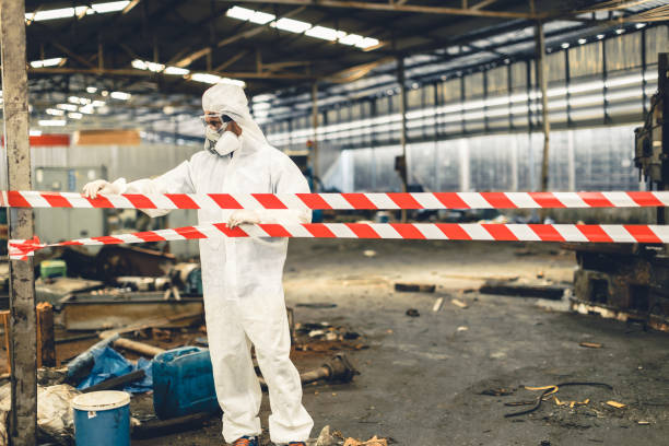 Professional Unattended Death Cleanup technician working in Slayton, MN